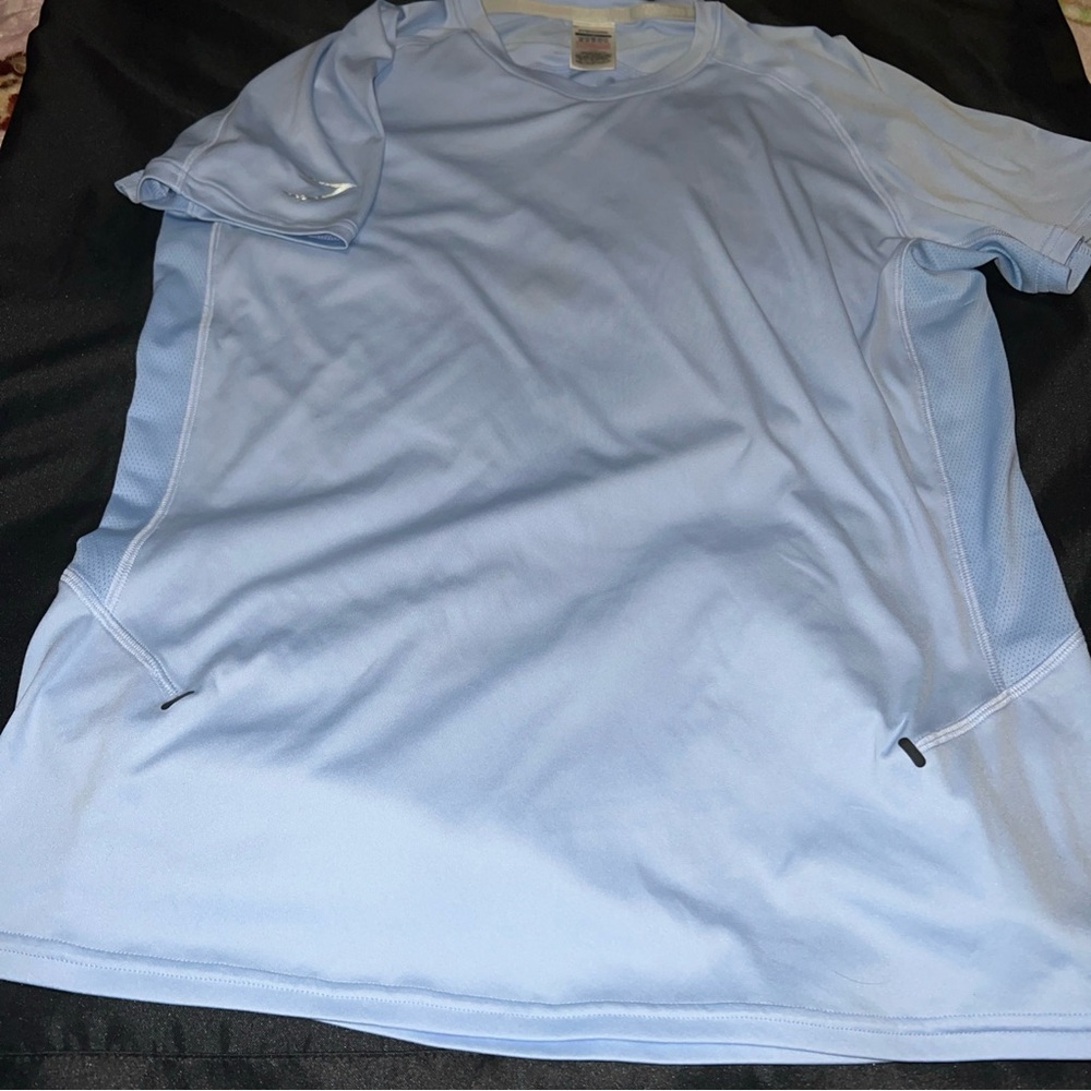 Gymshark Sky Blue women’s  Short Sleeve Drifit med tee, running,athletic, casual